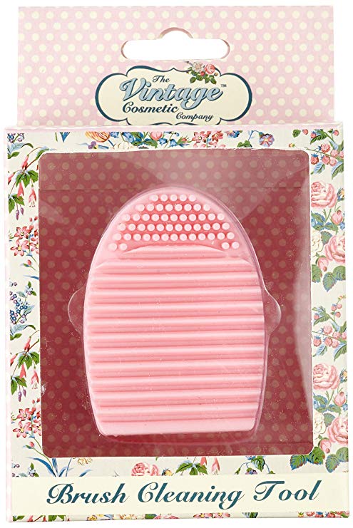 The Vintage Cosmetic Company Pink Brush Cleaning Tool